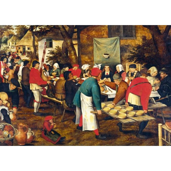 Chłopskie wesele, Brueghel (2000el.) - Sklep Art Puzzle
